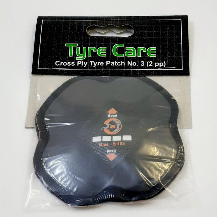 Tyre Care Cross Ply Patch No.3 2pc