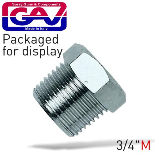 Taper Plug 3/4" -