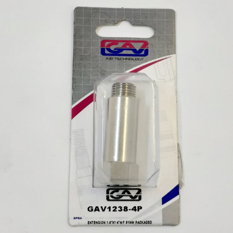 Extension Gav1238-4p 1/4"x1/4" M-F 51mm Cd