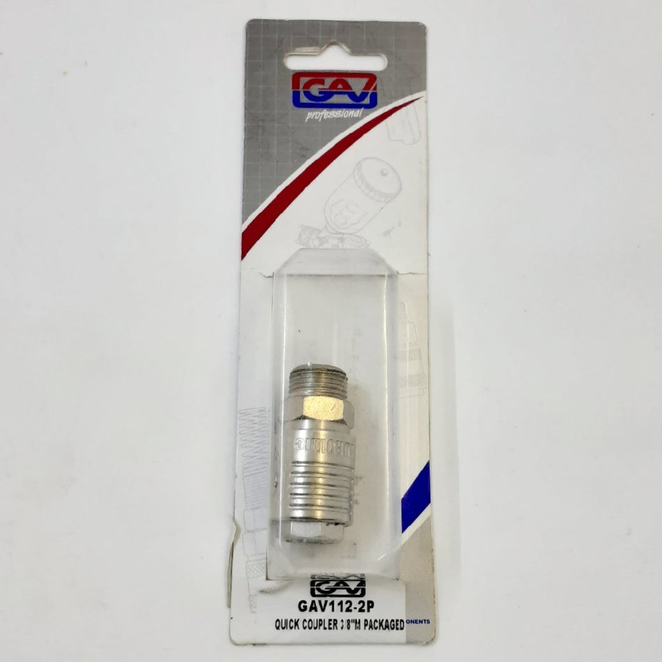 Coupler Quick 112 SERIES GAV112-2P 3/8" M
