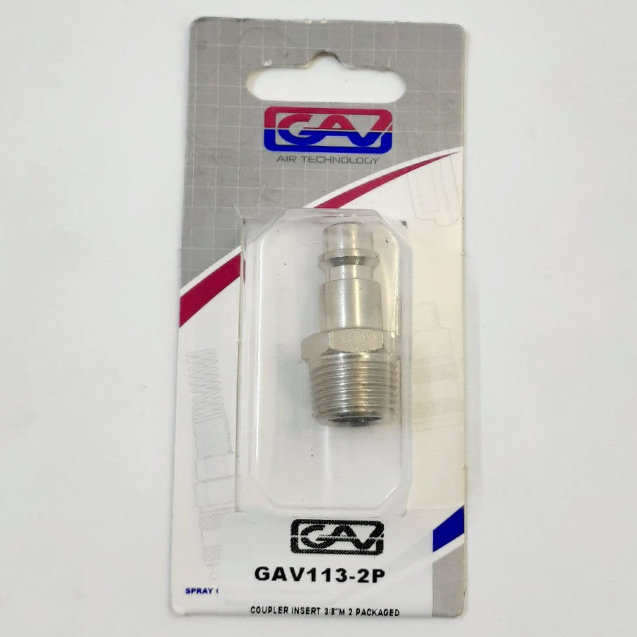 Coupler Insert Gav113-2p 3/8" Male