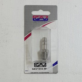 Hose Tail Connector 1/4"Mx8mm