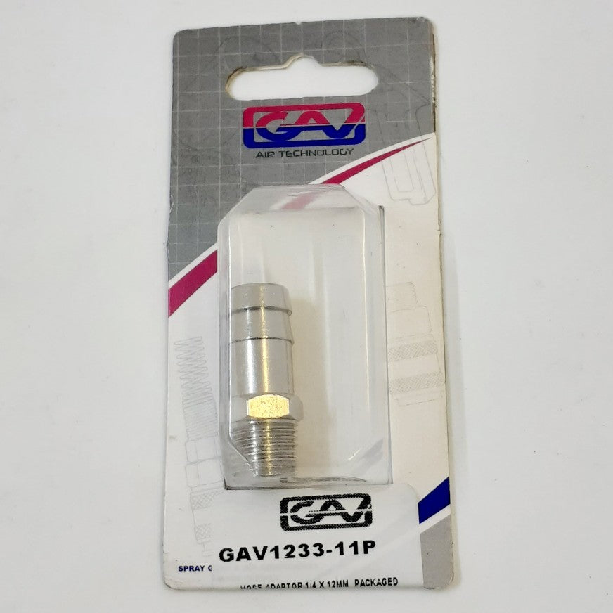 Adaptor Hose GAV1233-11P 1/4"X12mm
