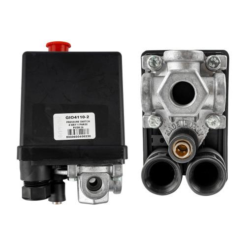 Pressure Switch 4way 1Phase Push In -