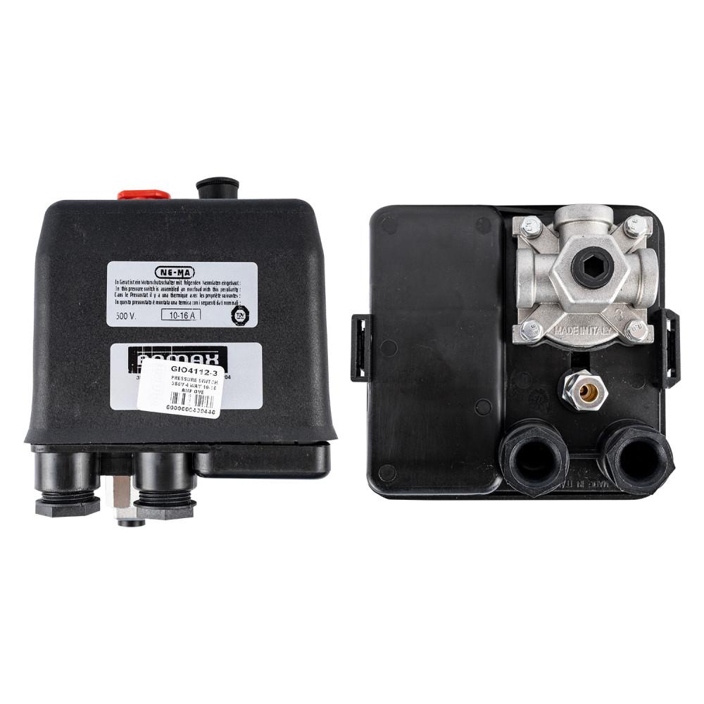 Pressure Switch 380v 4way 10-16Amp Over Load -