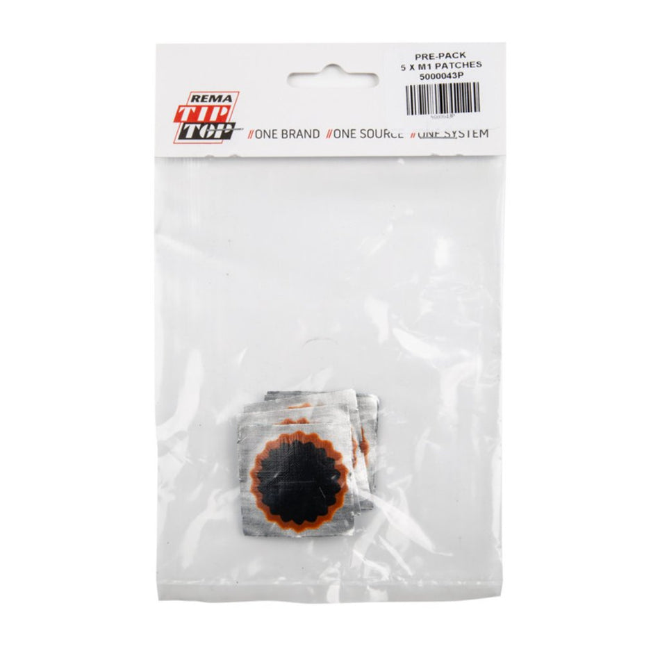 Rema Tip Top Patch set Round packet of 5