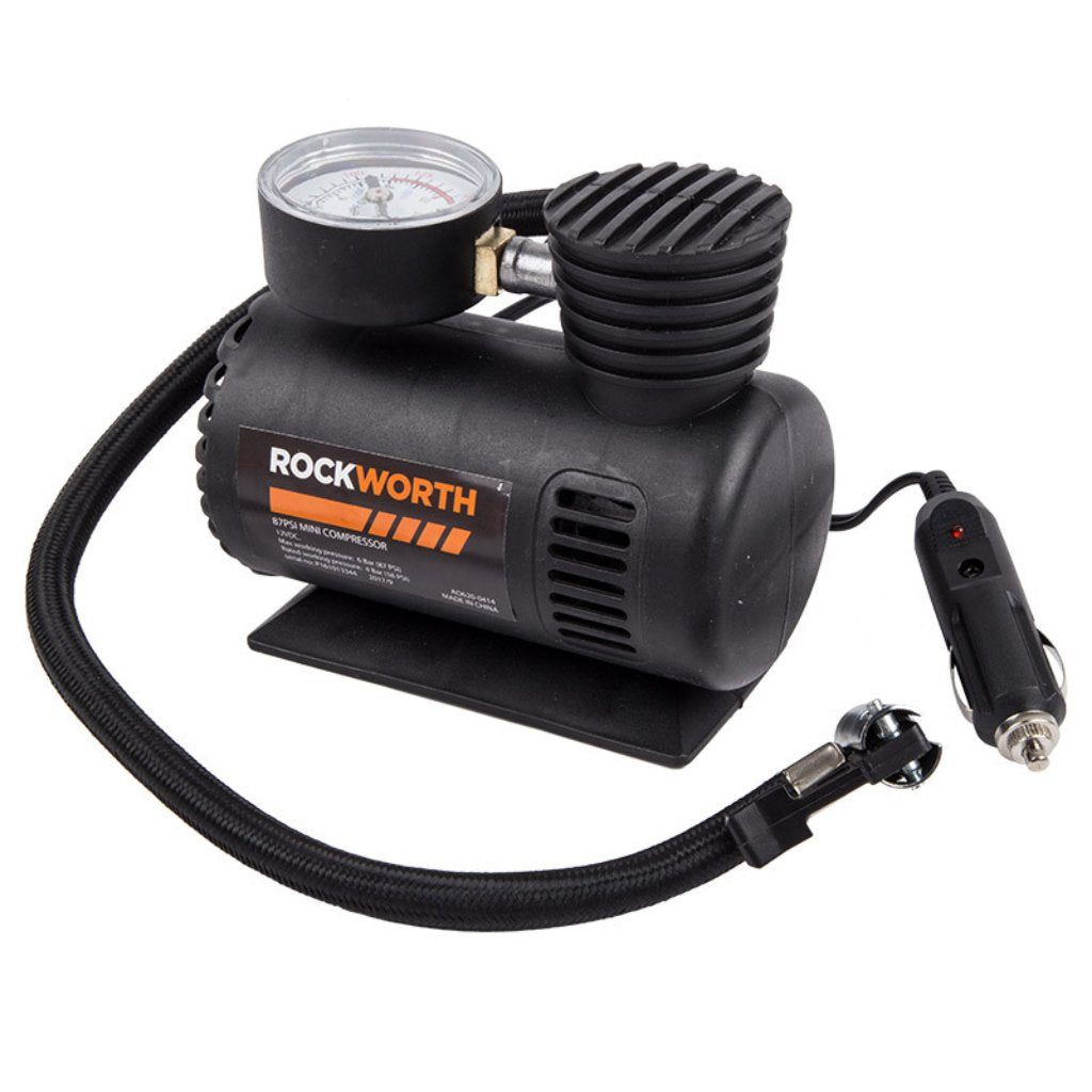 12V Rockworth Compressor Mini Air 250PSI 12V -