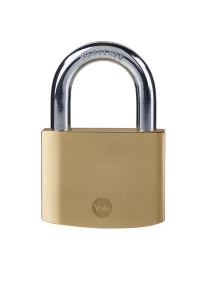 Yale Padlock Brass 60mm
