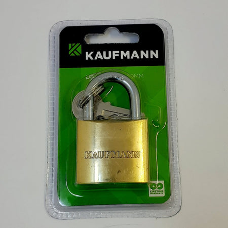 Kaufmann Lock Brass 40mm