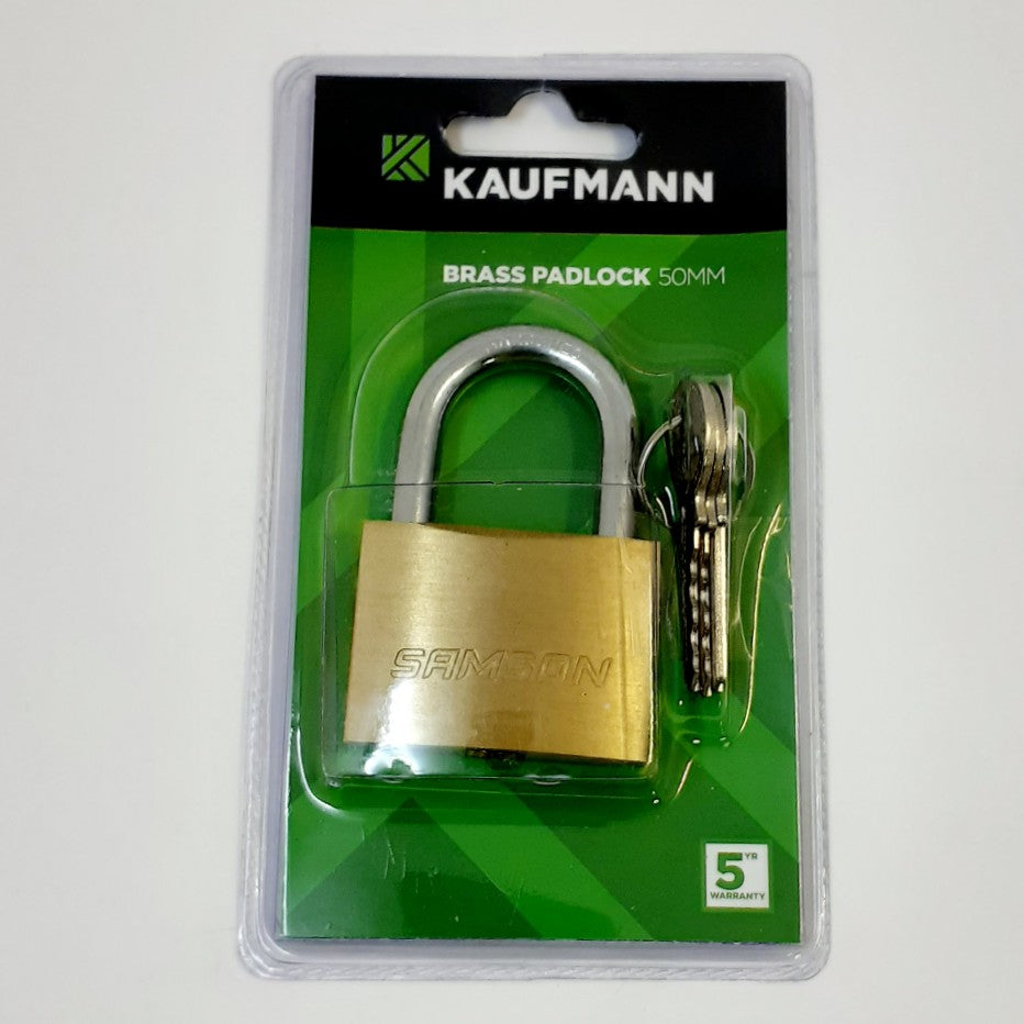 Kaufmann Lock Brass 50mm