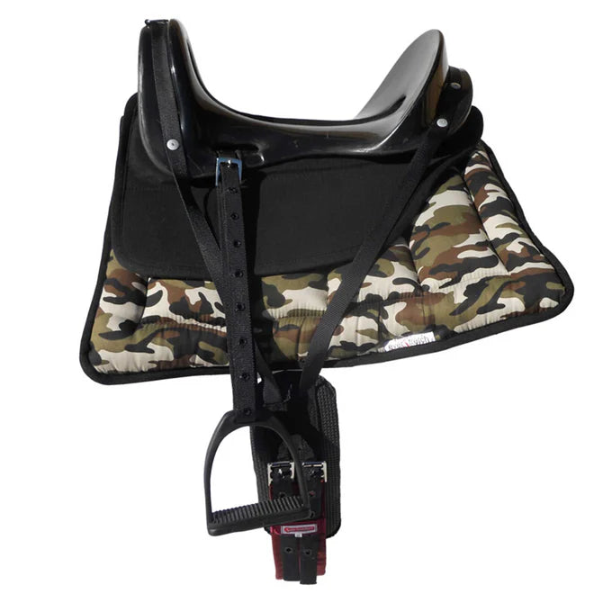 Solo Saddlers Saddle McLellan Fibreglass + Panel Fitted -