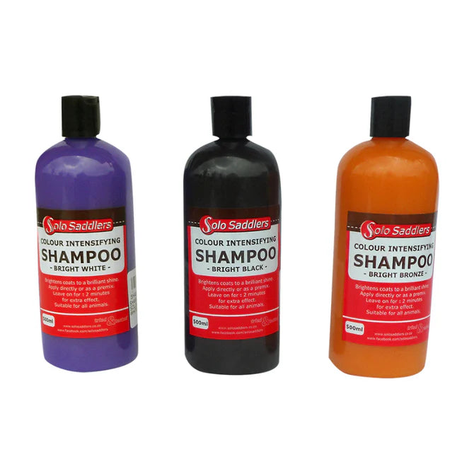 Solo Saddlers Shampoo Bright Black 500ml