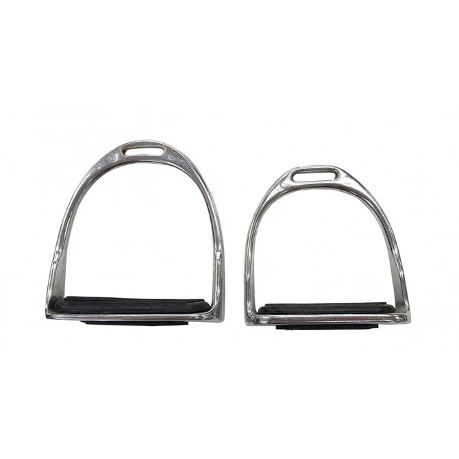 Solo Saddlers Stirrup Nickle Plated Adult (4 3/4")