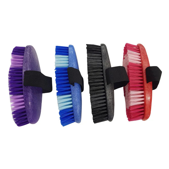 Solo Saddlers Body Brush Coloured