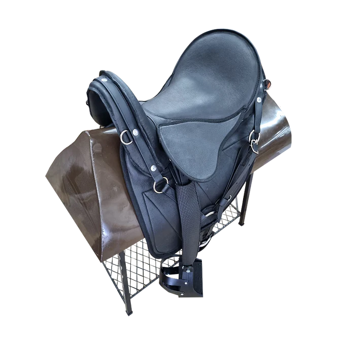 Solo Saddlers Saddle Trail Featherweight Leather -