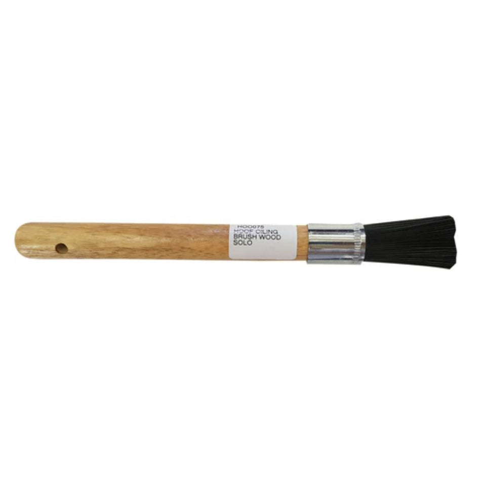 Solo Saddlers Hoof Oiling Brush Wood Handle