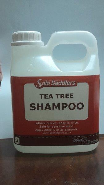 Solo Saddlers Shampoo Tea Tree 1Lt