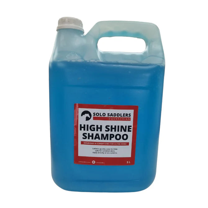 Solo Saddlers Shampoo High Shine 5Lt