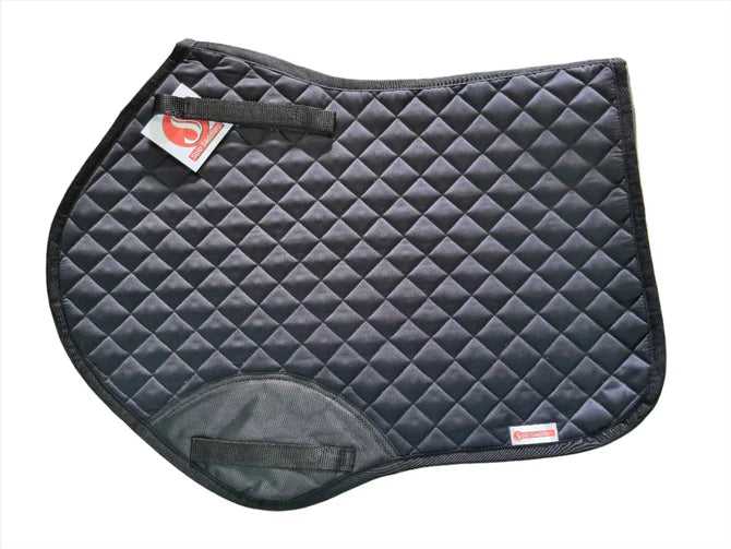 Solo Saddlers Saddle Pad Quilted Eurofit Satin -