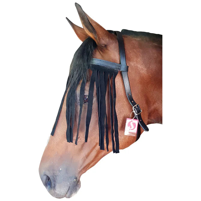 Solo Saddlers Fringe Fly Leather -