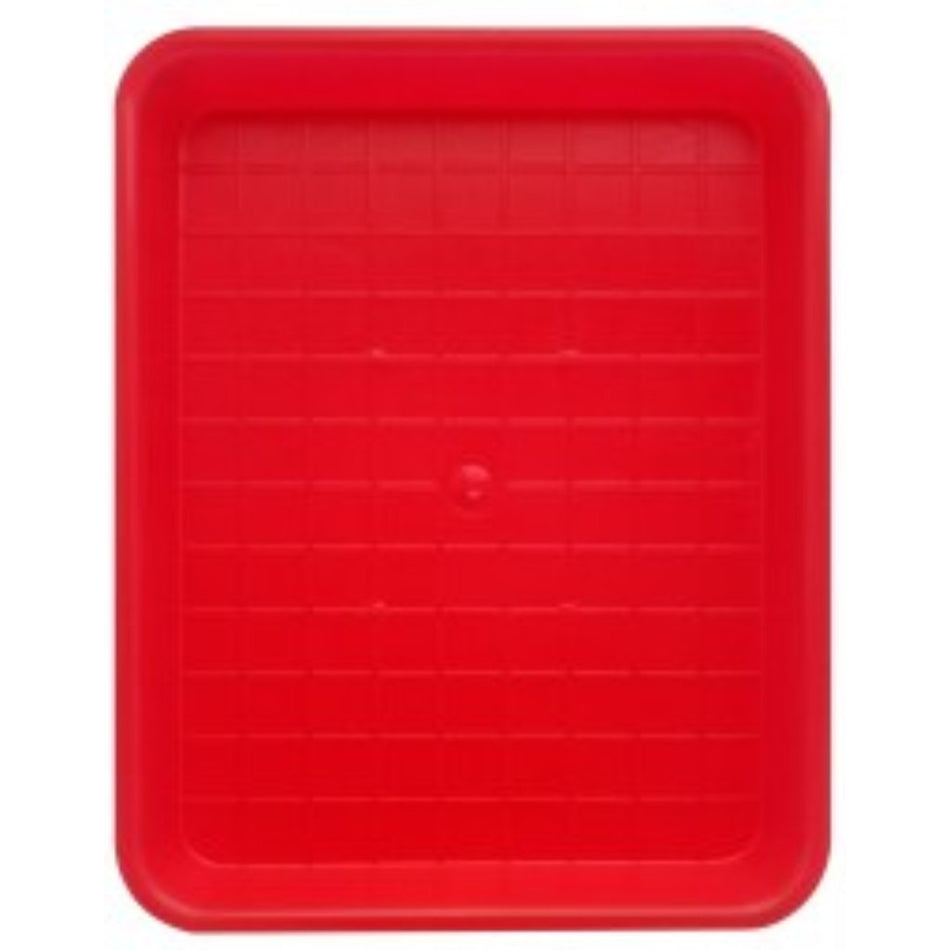 Poltek Feeder  Chick Tray Rectangle Red -