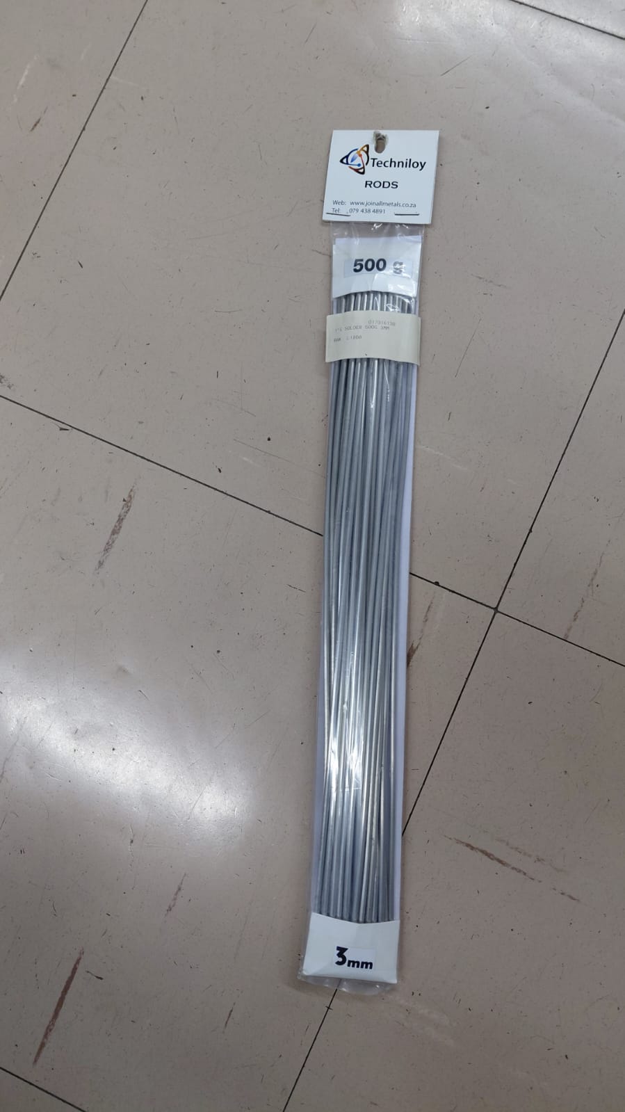 Techniloy Solder 500g 3mm -