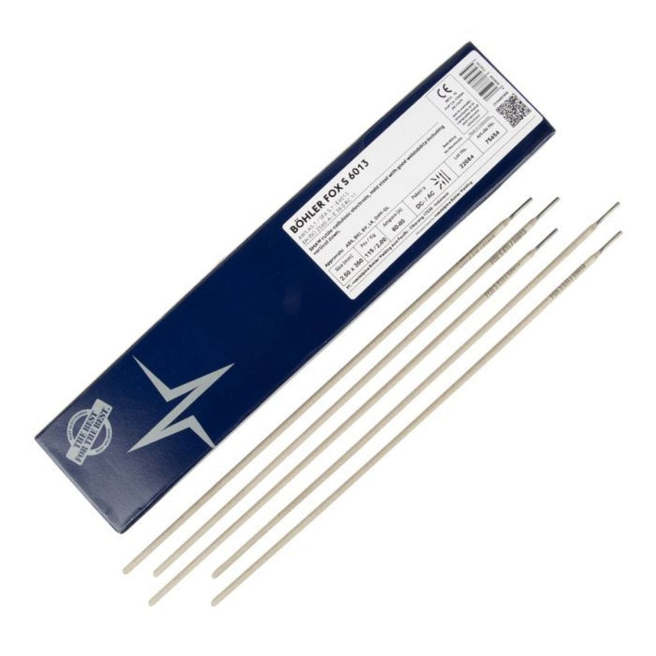 BOHLER Electrode  6013 Mild Steel 2.5mm 2KG