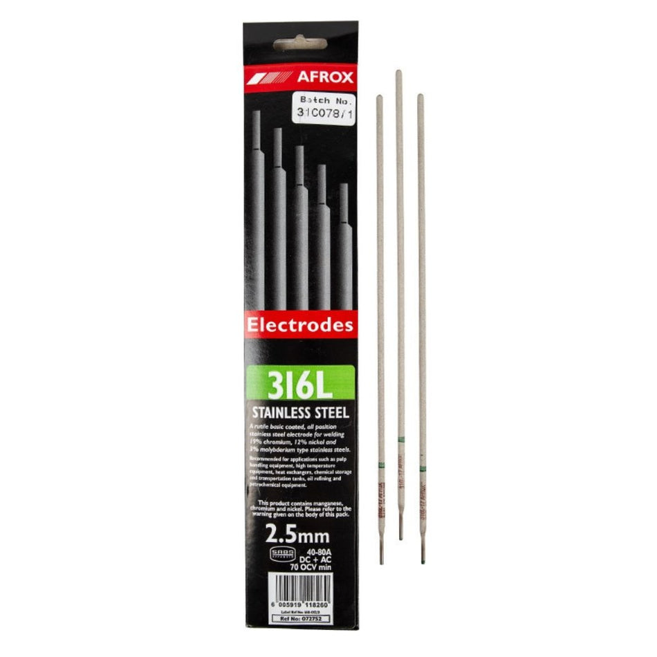 Afrox Welding rods 316L Sleeve