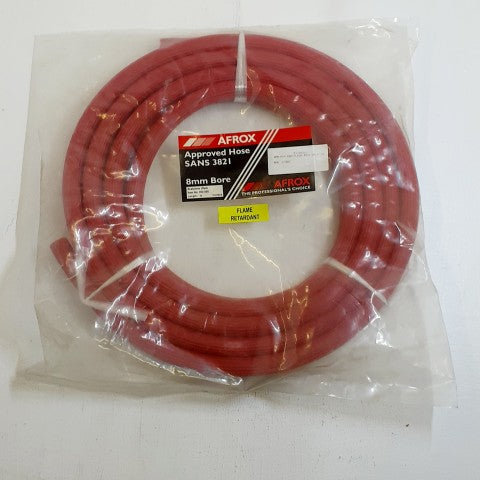 Afrox Hose Welding gas red Acetylene 6m 8MM