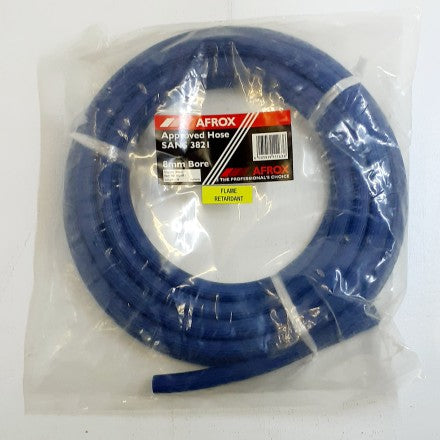 Afrox Hose Welding gas blue Oxygen 6m 8MM