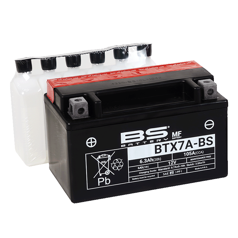 Motorcycle Battery BTX7A-BS -