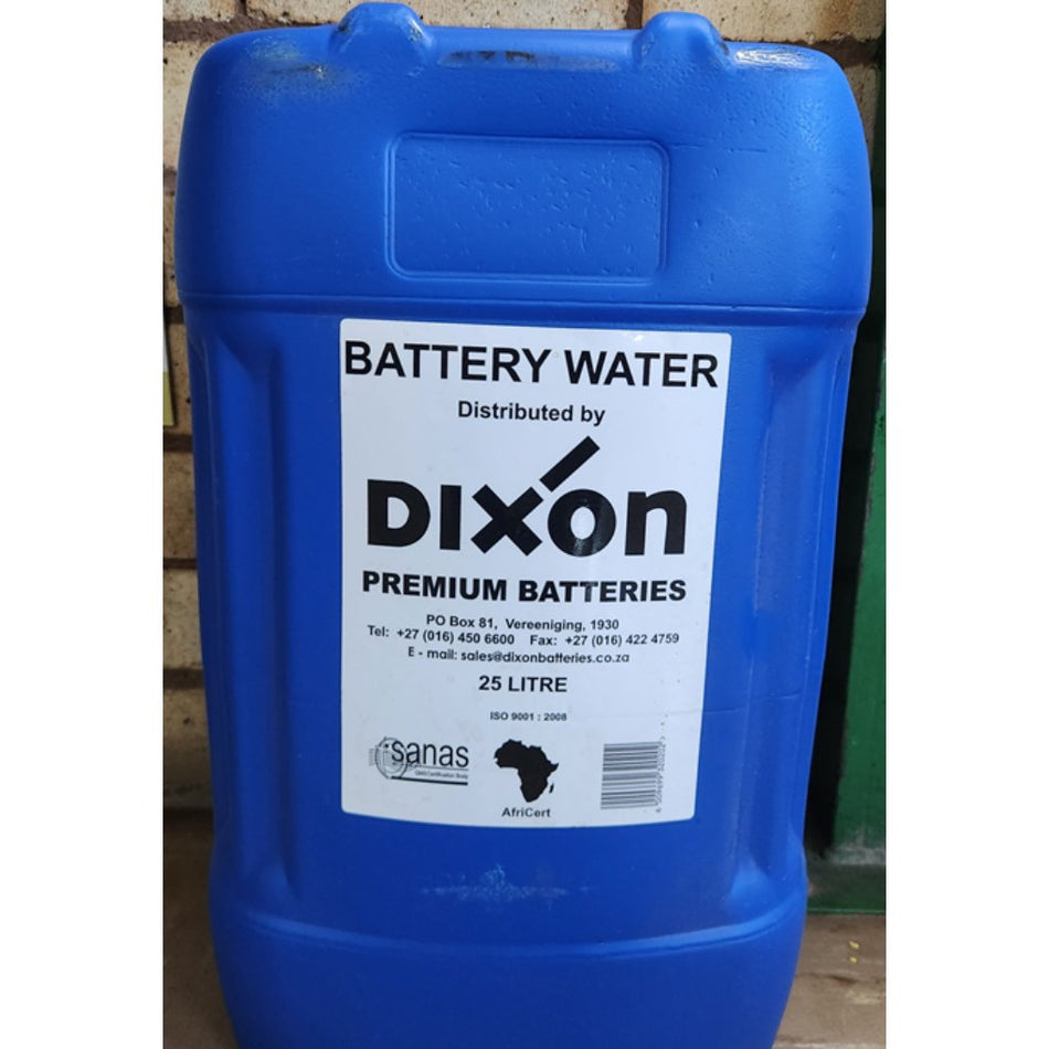Dixon Battery Water 25L