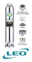 LEO Pump SUbmersible Borehole 4SA8/23 4KW -