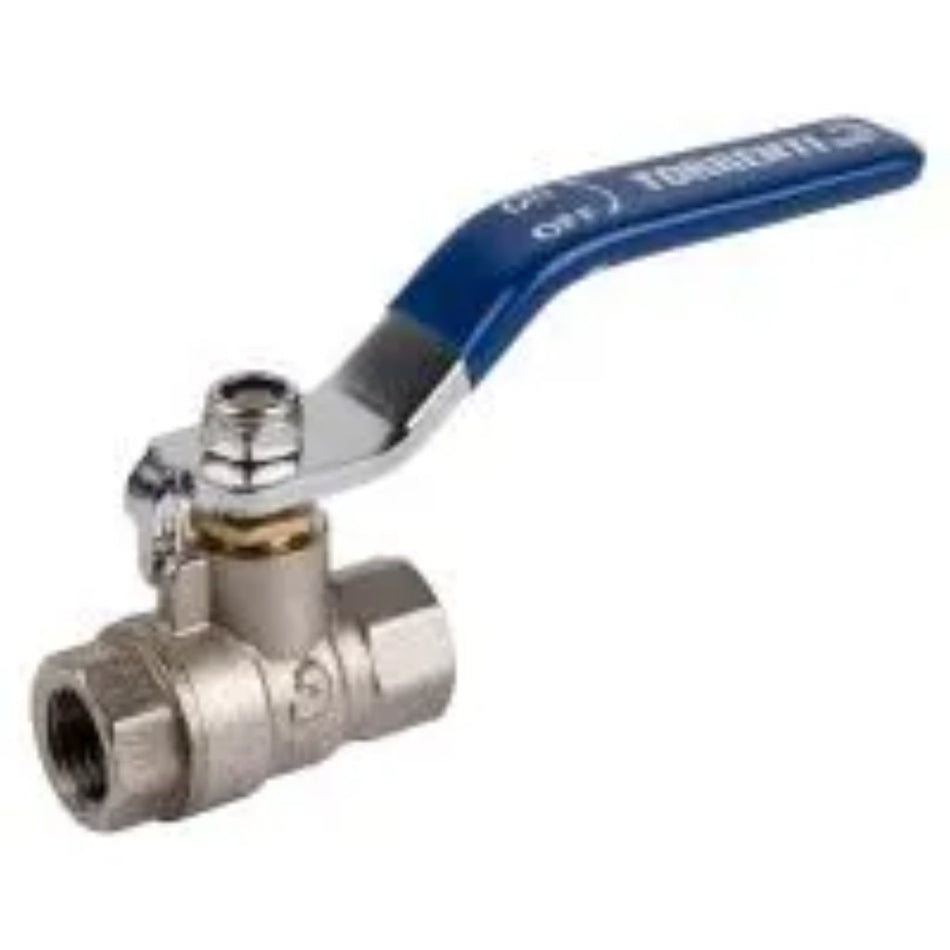 Torrenti Ball Valve Full Bore Blue 15MM