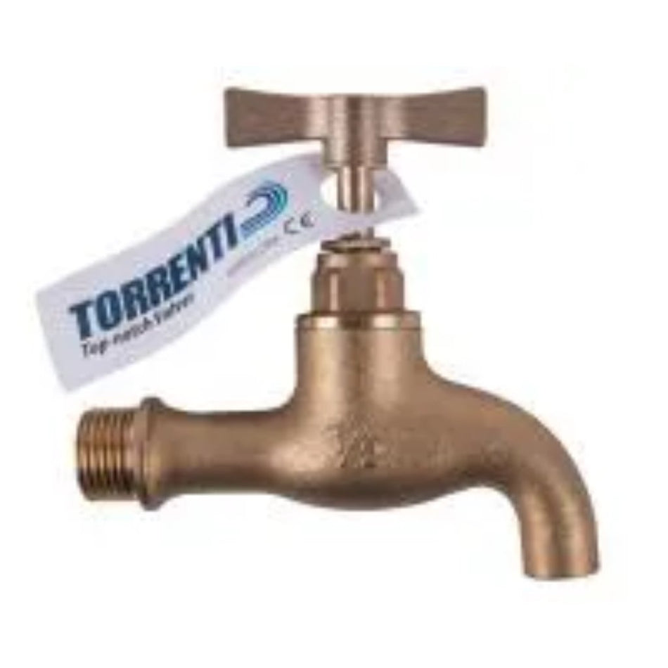Torrenti Plain 200 Tap Brass 15MM