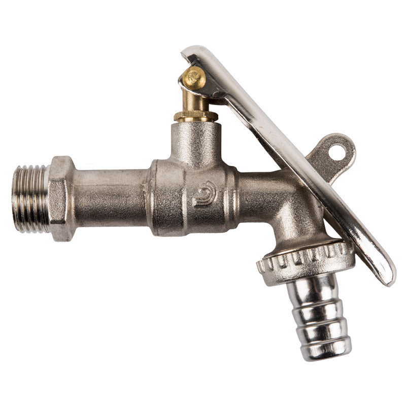 Torrenti Bibcock Lock Type Chrome Plated 15MM
