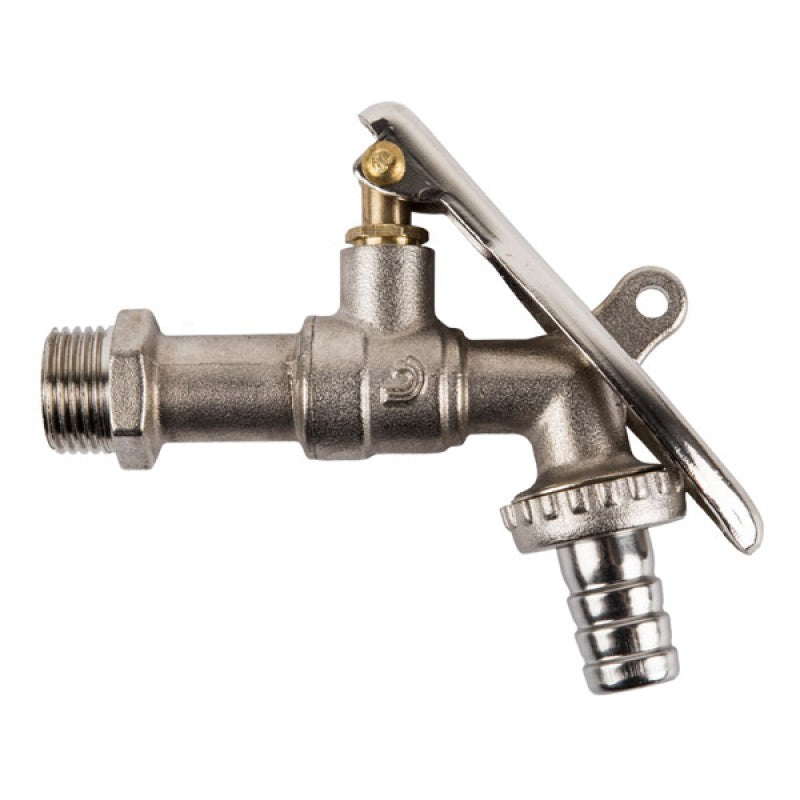 Torrenti Bibcock Lock Type Chrome Plated 20MM