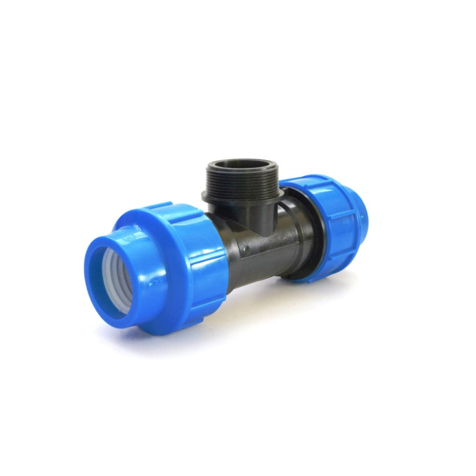 Compression Male Tee 63x40MM