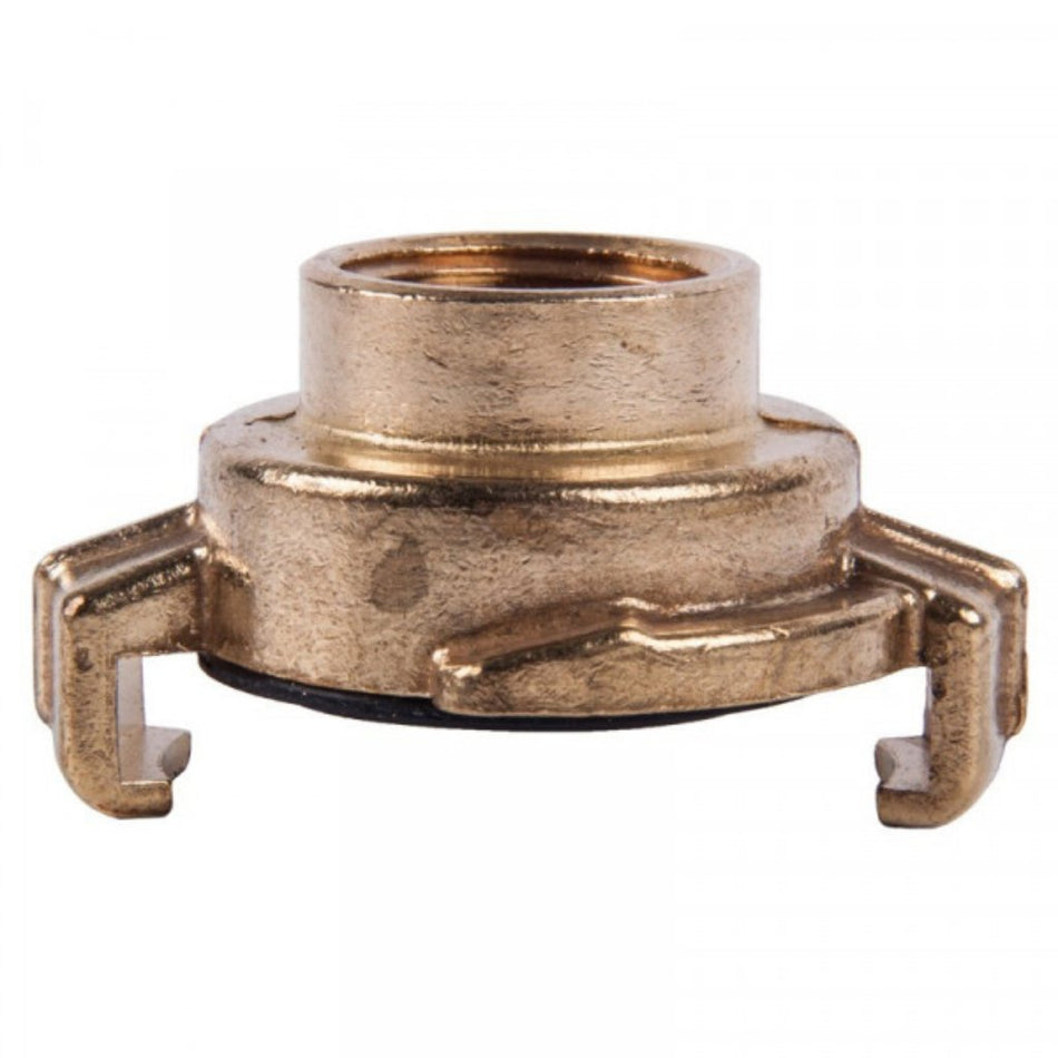 Torrenti Coupling Female Brass 3/4 inch 19MM ID