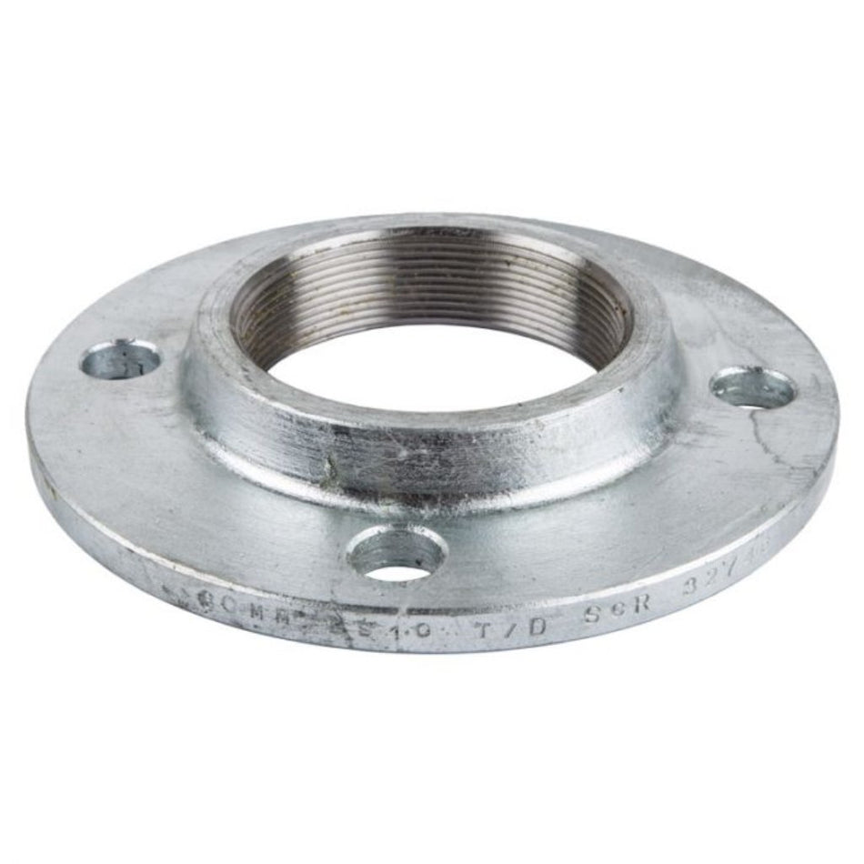 Flange Black Screwed T/D