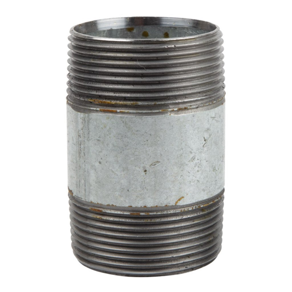 Galvanised Barrel Nipple 8MM
