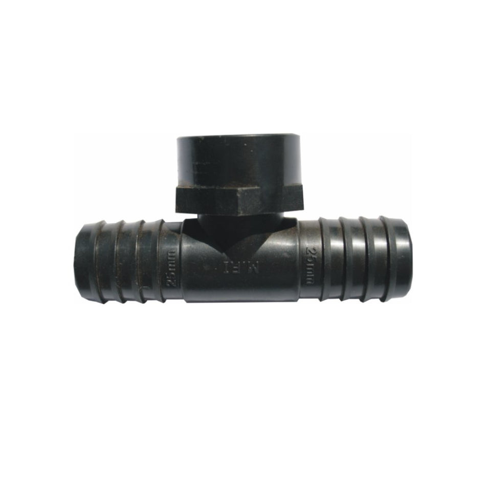 Nylon Female Tee 15MM