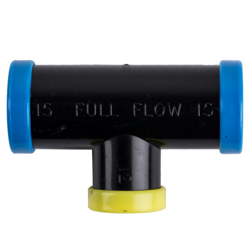 Full Flow Reducing Tee 15x13MM