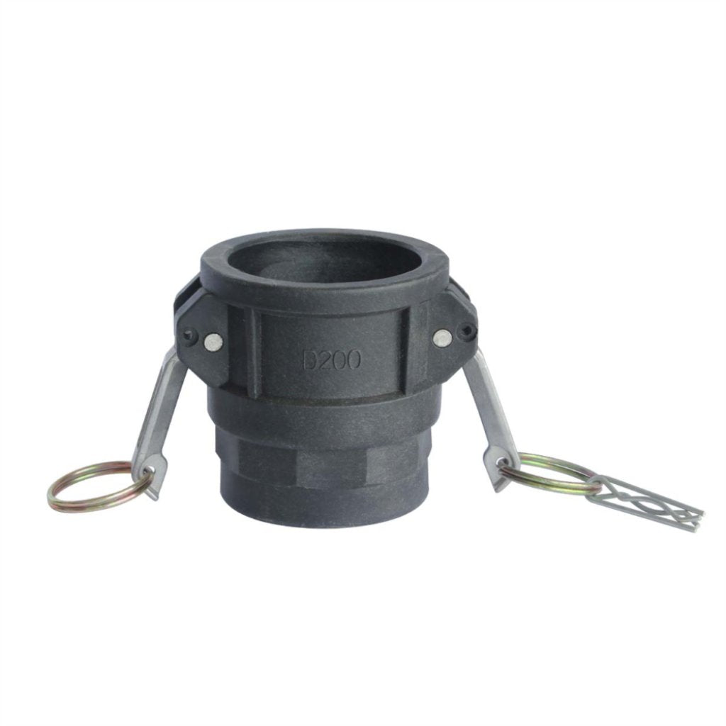 Camlock Polypropylene Female CouplerX Female BSP 65MM D Type -