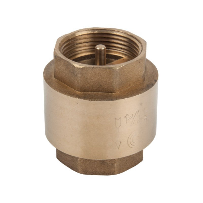 Torrenti Valve Check Brass Spring Loaded 80MM