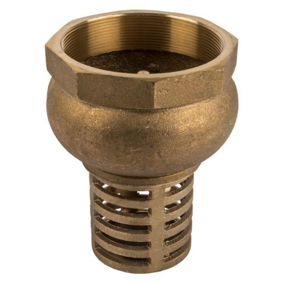 Torrenti Foot Valve Brass 100MM