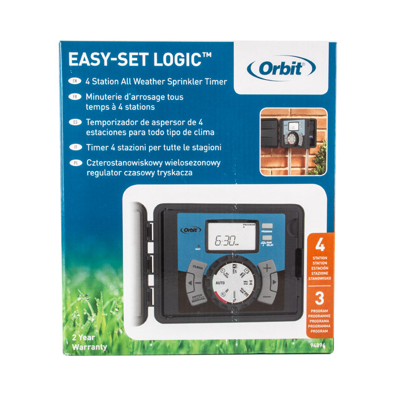Orbit Easy Set Controller Outdoor 4 Station – NWK Shop