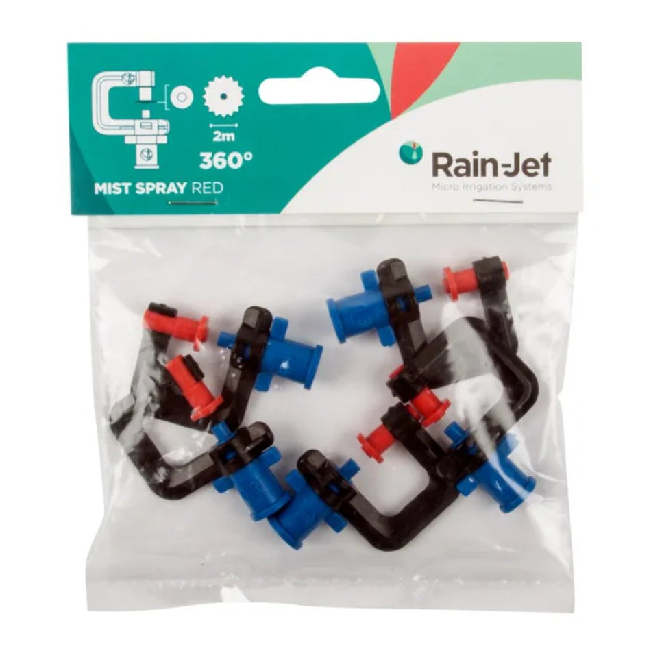 Micro Rainjet  5XHead Mister Red