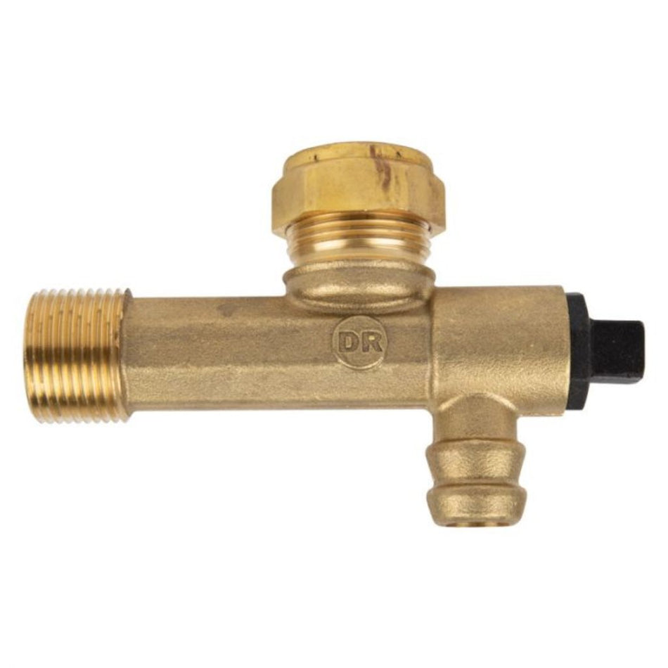Drain Cock Geyser 3/4"