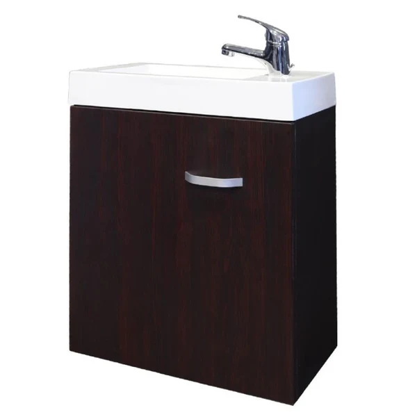 Wall Mount 1 Door Mahogany vanity cabinet 900X475X465